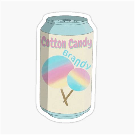 Slime birthday dripping girls pink invitation | zazzle.com. Cotton Candy Brandy Stickers | Redbubble