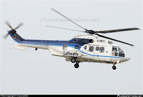 8201 German Air Force Eurocopter As 532 Cougar Photo By Claus Seifert Id 1065899