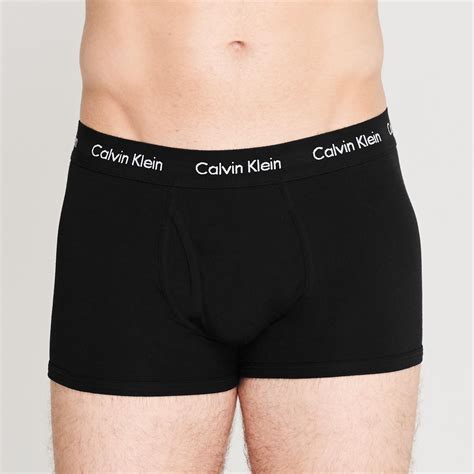 Calvin Klein Mens 365 2 Pack Trunks Boxer Underwear Elasticated Waist Ebay