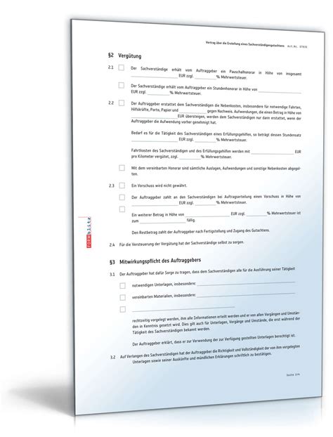 Vorlage beschwerde gericht / ärztliches attest kündigung vorlage süß häufig gestellte. Vertrag Sachverständigengutachten | Muster zum Download