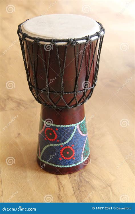 Musical Bongo Drum Stock Image Image Of Play Wood 148312091