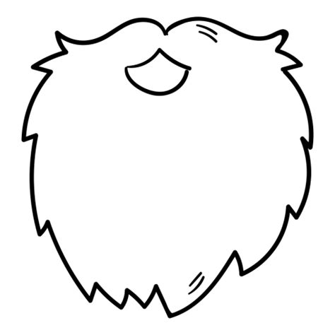 Beard Coloring Pages For Kids And Adults
