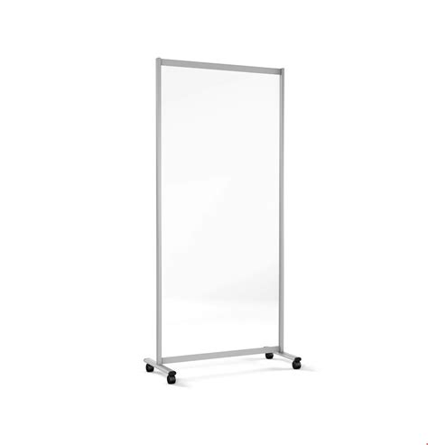 Mobile Room Dividers Portable Partitions Safety Screen On Wheels