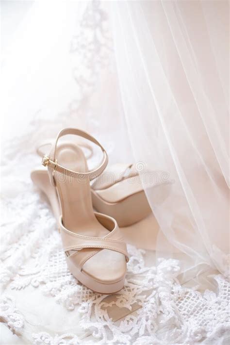 Wedding Formal Shoes For Bride And Groom Stock Image Image Of Fashion