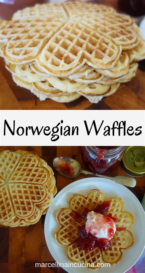 These Norwegian Waffles Are Light With Buttermilk Perfumed With