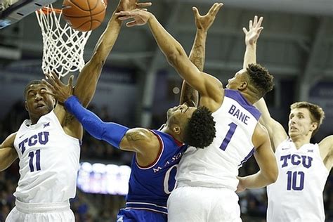 Tcu Stuns Kansas With Upset Win In The Big Tournament