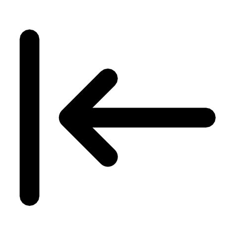 Left Arrow To Left Vector Svg Icon Svg Repo