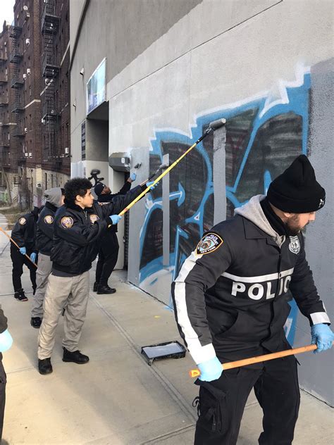 Nypd 34th Precinct On Twitter Todays Citywide Graffiti Cleanup We