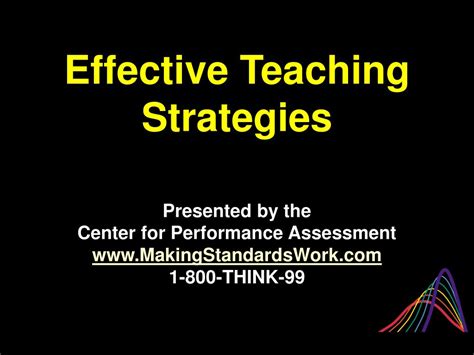 Ppt Effective Teaching Strategies Powerpoint Presentation Free