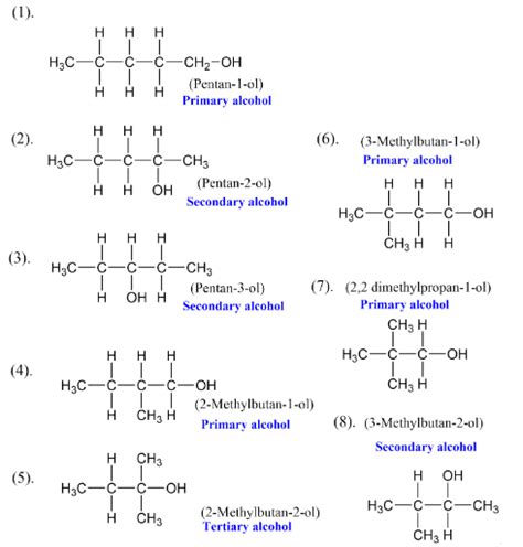 Isoamyl Alcohol Molecule Atoms Are Represented As Spheres