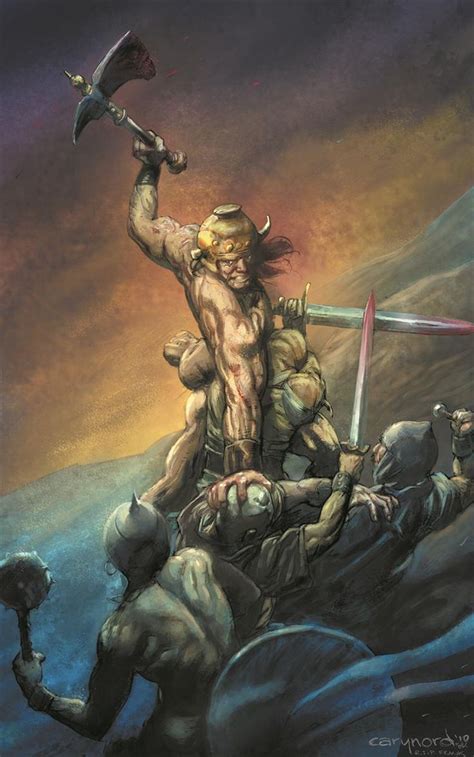Conan The Barbarian By Cary Nord Conan The Barbarian Conan Barbarian