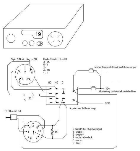 Diagram Wiring Diagram For Cb Mics 5 Pin Cobrs 148 Full