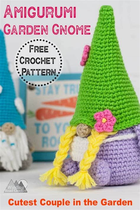 Amigurumi Gnome Free Crochet Pattern Winding Road Crochet