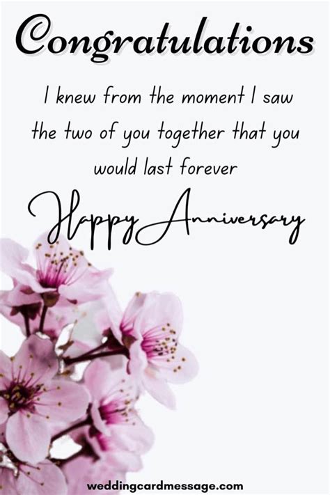 35 Happy Wedding Anniversary Wishes For A Cousin Wedding Card Message