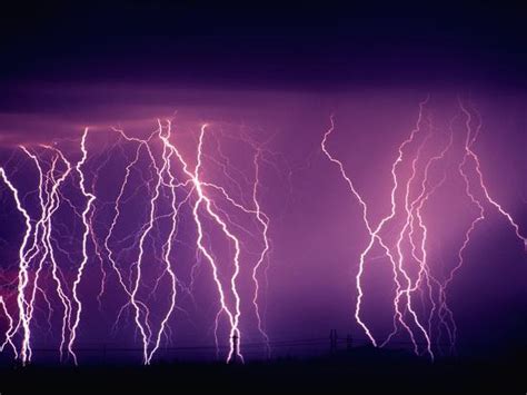 Abundance Of Lightning Strikes Near Tucson Photographic Print