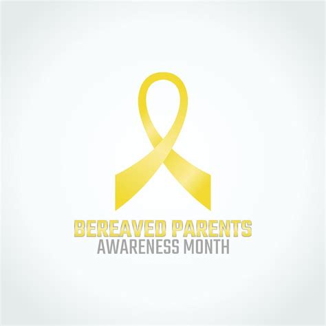 Vector Graphic Of Bereaved Parents Awareness Month Good For Bereaved