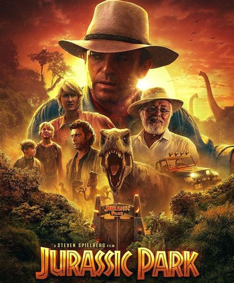Jurassic Park Saga On Twitter Impresionante Póster De Jurassicpark
