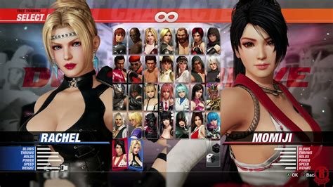 Dead Or Alive 6 All Characters Dlc Rachel Updated 1080p 60fps