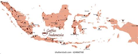 231 Indonesia Coffee Map Images Stock Photos And Vectors Shutterstock