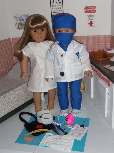 American Girl18 Inch Doll Medical Set Etsy Doll Clothes American
