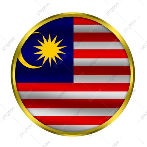 Gambar Bendera Malaysia Bulat Bendera Malaysia Malaysia Bendera