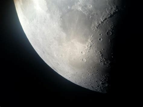 The Moon Looks Good Through My Fathers Telescope X Photorator