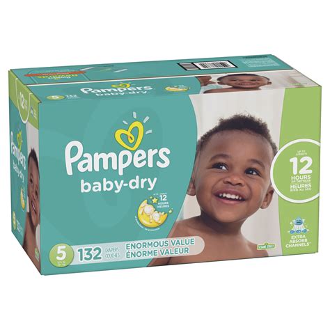 Pampers Baby Dry Diapers Enormous Pack Size Ct