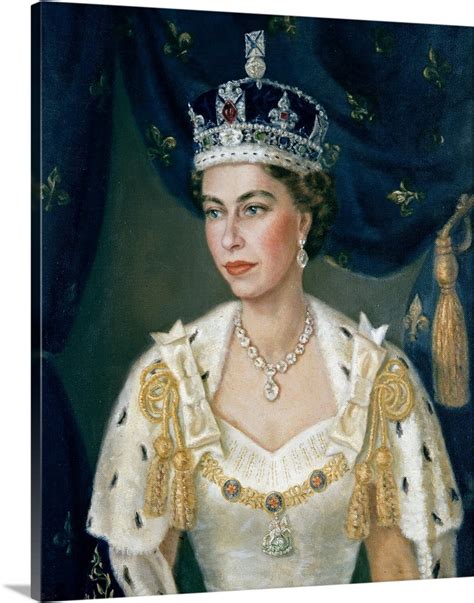 On june 2, 1953, queen elizabeth ii is formally crowned monarch of the united kingdom in a lavish ceremony steeped in traditions that date back a millennium. Portrait of Queen Elizabeth II wearing coronation robes ...