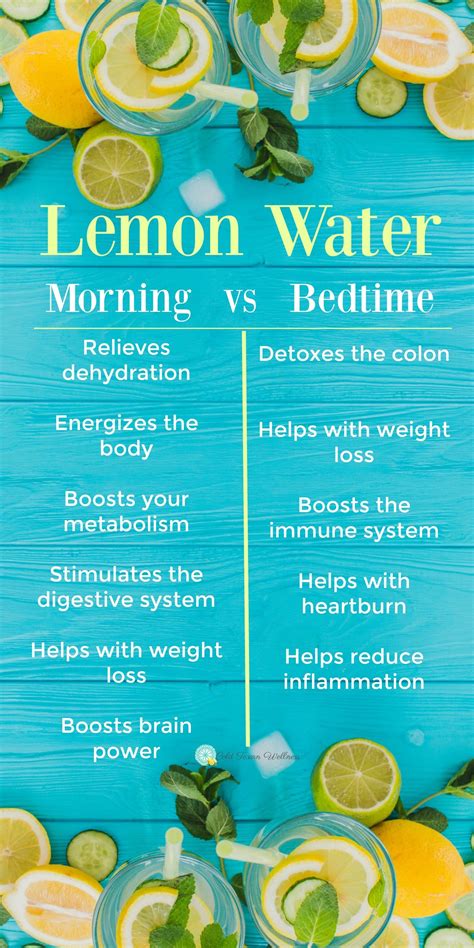 In addition to all the benefits of lemon water, you can also use lemons au naturale. Drinking Lemon Water: Morning vs Bedtime | Health ...