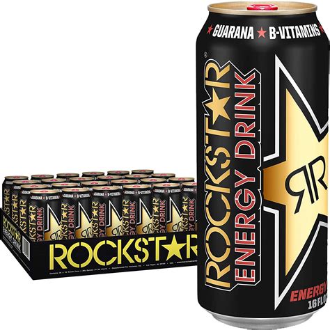Amazon Com Rockstar Energy Drink Original Oz Cans Pack Grocery Gourmet Food