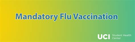 Flu Vaccination Requirement for AY 2022-23 | UCI Student Health Center