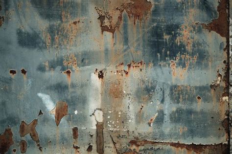 Texture Of Rusty Metal With Peeling Paint Stock Photo Image Of
