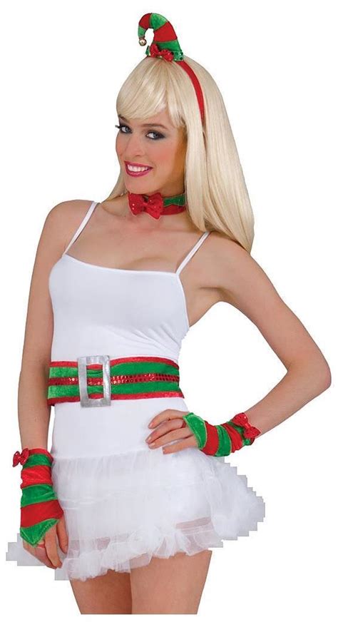 Sexy Santa Elf Costume Kit Partybell Com