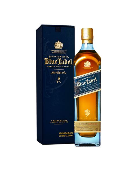 Buy Johnnie Walker Blue Label Scotch Whisky 200ml Dan Murphys Delivers