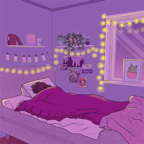 What to use to make an aesthetic room? Aesthetic Anime Room Drawing