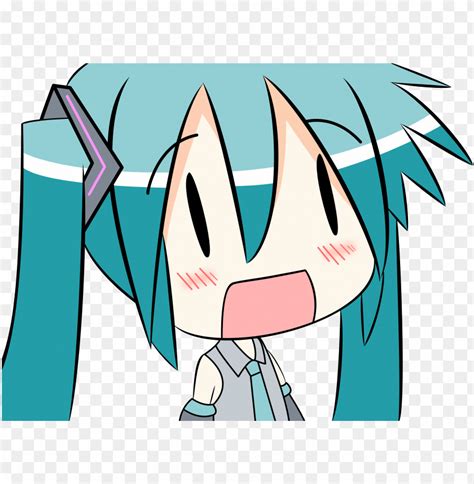 Options Hatsune Miku Face Chibi Png Image With Transparent Background