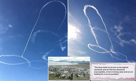 navy apologizes after pilot draws penises in the sky daily mail online