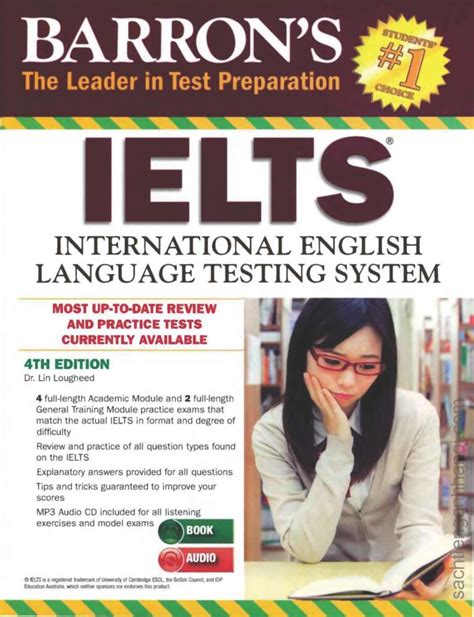Sách Barrons Ielts International English Language Testing System 4th