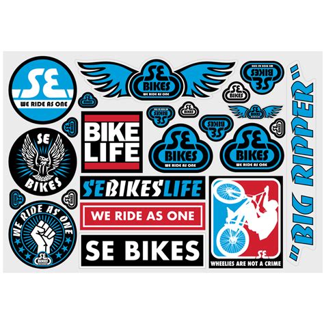 Decals Stickers Se Racing Bikes So Cal Flyer Reflective Sticker Kit