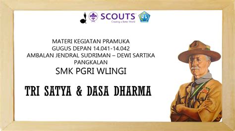 Ppt Materi Tri Satya Dan Dasa Dharma Pengertianisi Dan Contoh