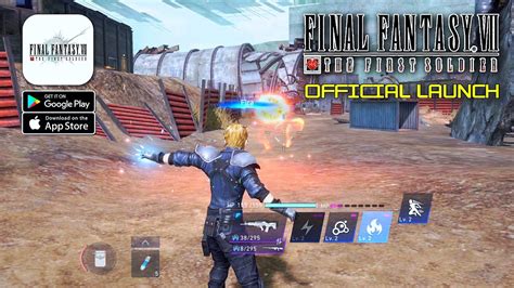 Ffvii The First Soldier Global Official Launch Battle Royale