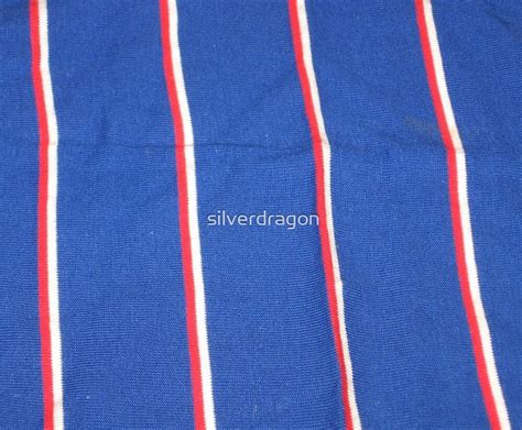 Blue Red And White Vertical Stripes By Silverdragon Redbubble