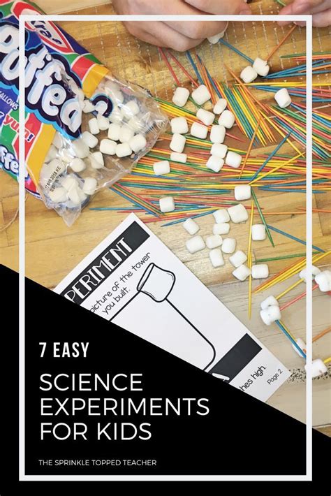 7 Easy Science Experiments To Teach The Scientific Method Bundle With