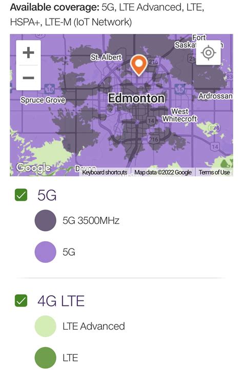 Telus Officially Lists 5g 3500mhz On Coverage Map Rtelus