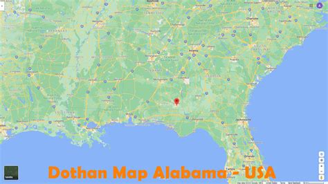 Dothan Alabama Map