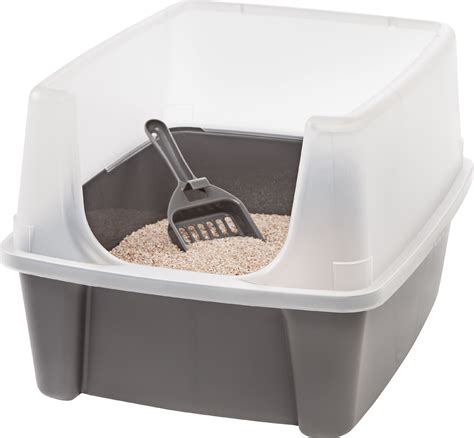 Free shipping on orders of $35+ and save 5% every day with your target redcard. IRIS USA, Open-Top Cat Litter Box with Shield and Scoop ...