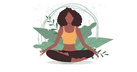 Woman Meditating In Nature Lotus Yoga Pose Healthy Lifestyle Loop