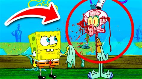 25 Times Squidward Nearly Died Deadly Moments In Spongebob Youtube