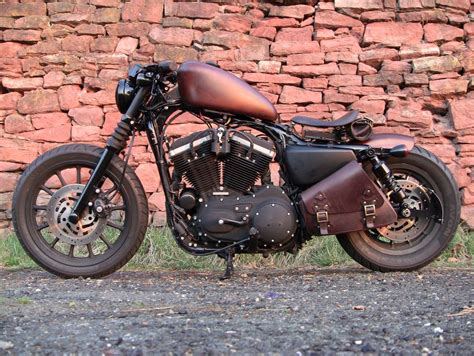 Harley Davidson Iron 883 Bronze Custom Sportster Iron Bobber