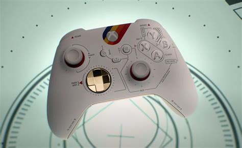 Starfield Themed Wireless Xbox Controller And Headset
